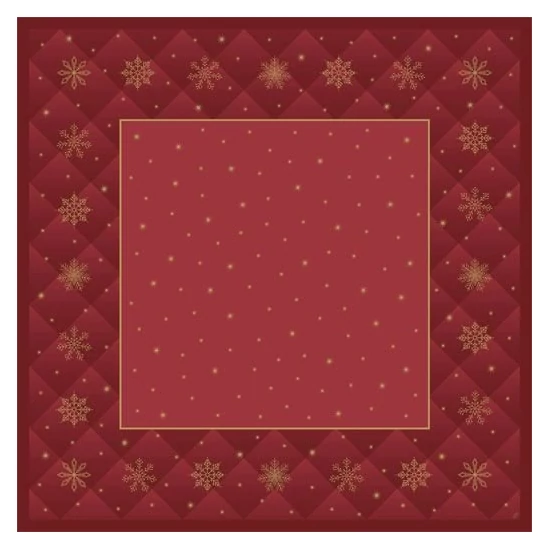 Bio-Dunicel asztalközép Rhombus Bordeaux 84x84cm 5x20db/gyűjt