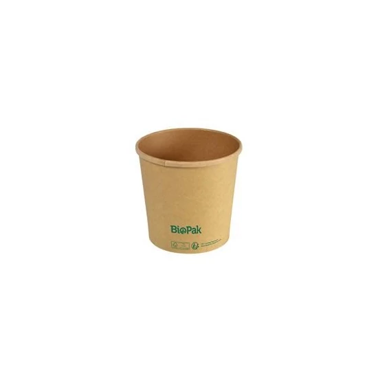 Duni Biopak papírtálka Ronda barna 750ml 15x35db/gyűjtő