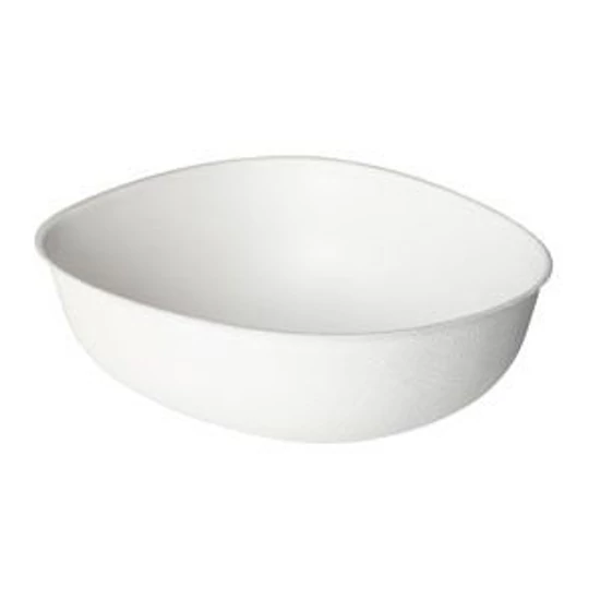 Duni Biopak Bagasse tálka Pebble fehér 500ml 12x50db/gyűjtő
