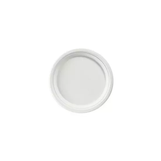 Duni BioPak Bagasse tányér fehér 26cm 8x50db/gyűjtő