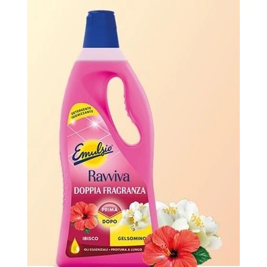 Sutter Emulsio Ravviva Ibisco általános felülettisztító koncentrátum hibiszkusz és jázmin illattal 750ml 12db/gyűjtő