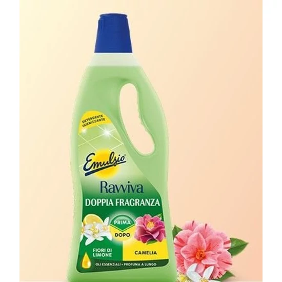Sutter Emulsio Ravviva Fiori általános felülettisztító koncentrátum citromvirág és kamélia illattal 750ml 12db/gyűjtő