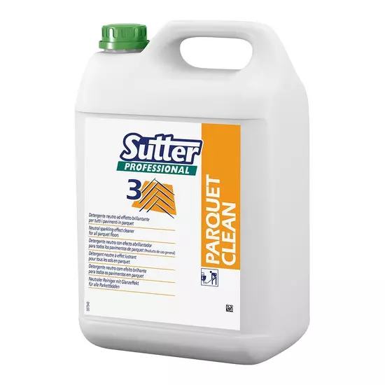 Sutter Parquet Clean felülettisztító minden parkettához természetes csillogó hatás 5kg 4kanna/gyűjtő