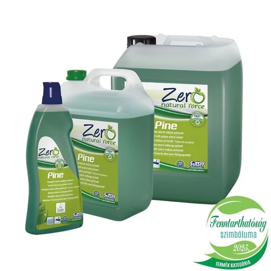 Sutter Zero Pine környezetbarát általános felülettisztító 5kg 4kanna/gyűjtő