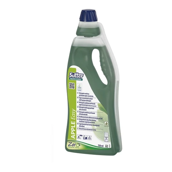 Sutter Zero Apple Easy természetes alapú általános felülettisztító szuperkoncentrátum 750ml 6db/gyűjtő