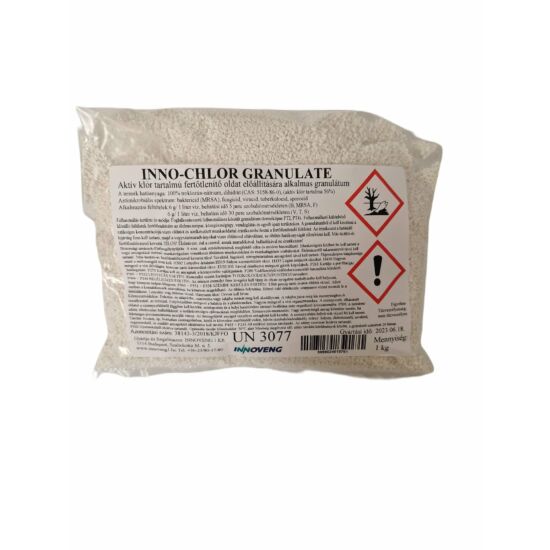 INNO-CHLOR Granulate fertőtlenítő granulátum 1kg