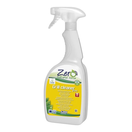 Sutter Zero Grill Cleaner Plus természetes alapú zsíroldó tisztítószer sütő és grill tisztítására 750ml 12db/gyűjtő