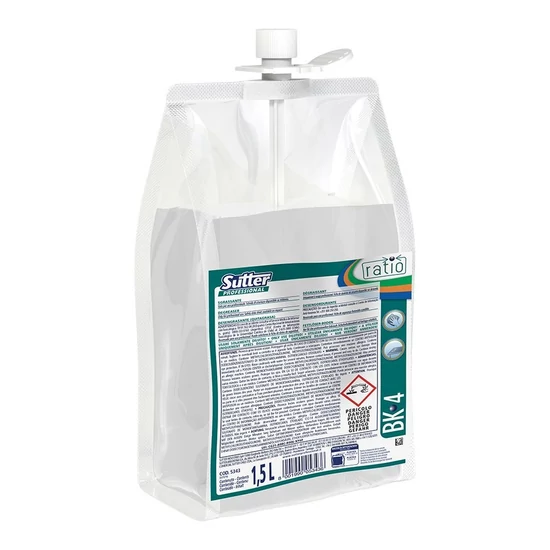 Sutter Ratio BK-4 Lúg- és oldószermentes zsíroldó tisztítószer szuperkoncentrátum 1500ml 2db/gyűjtő