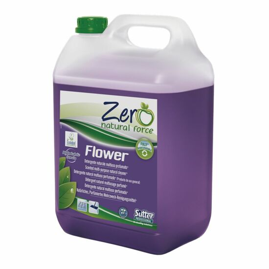 Sutter Zero Flower környezetbarát általános alkoholos tisztítószer virág illatú 5l 4kanna/gyűjtő