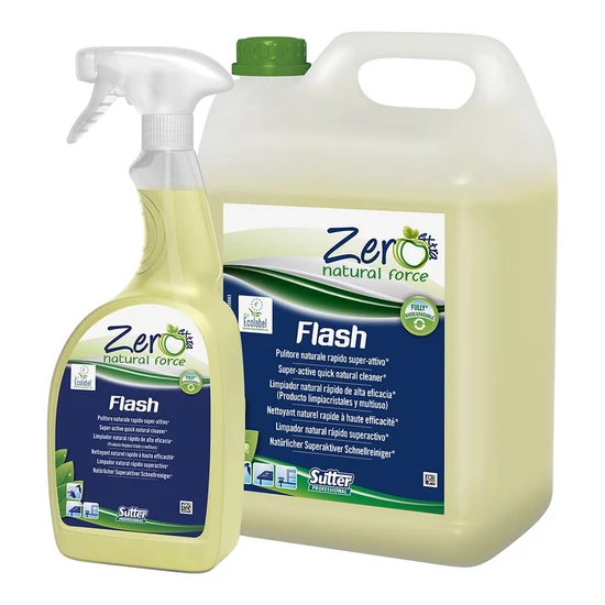 Sutter Zero Flash környezetbarát nagyhatású gyorstisztítószer 750ml 12db/gyűjtő
