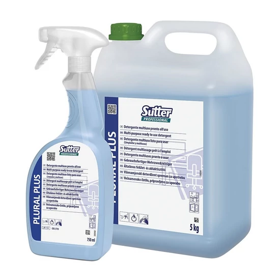 Sutter Plural Plus univerzális tisztítószer 750ml 12db/gyűjtő
