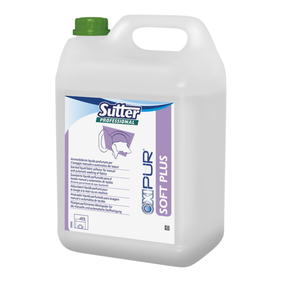 Sutter Soft Plus textillágyító mosodák részére 5kg 4kanna/gyűjtő