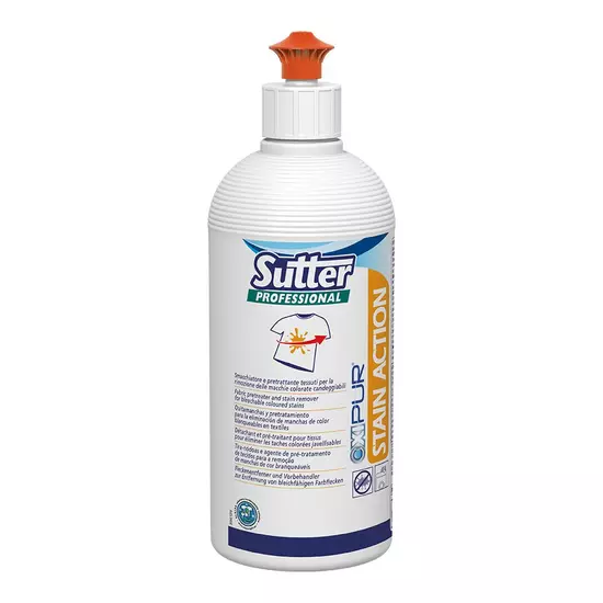 Sutter Stain Action folttisztító textilekhez fehéríthető színes foltokra 500ml 6db/gyűjtő