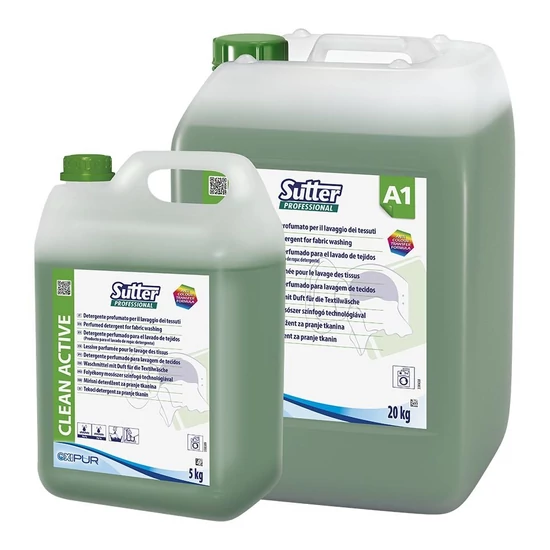 Sutter Clean Active főmosószer 5kg 4kanna/gyűjtő