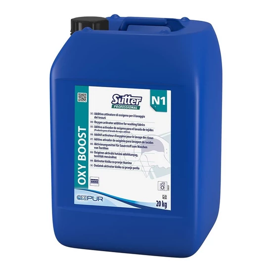 Sutter Oxy Boost oxigénaktiváló mosodai adalékanyag koncentrátum 20kg