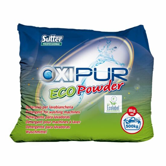 Sutter Oxipur Ecopowder Ecolabel zsíroldó hatású mosópor 8kg