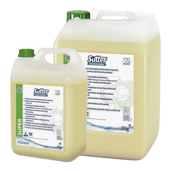 Sutter Super gépi mosogatószer 6kg 4kanna/gyűjtő