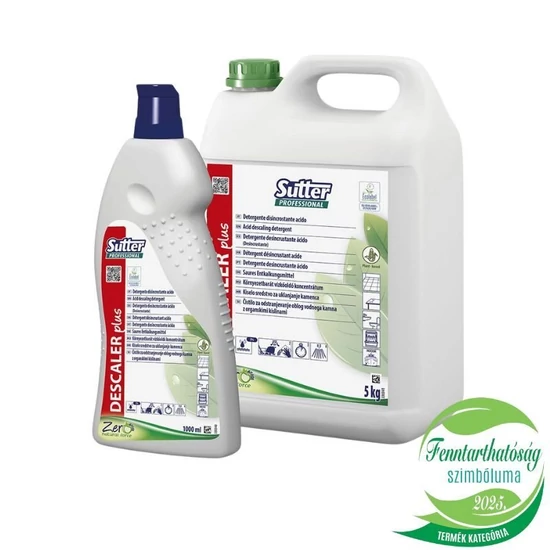 Sutter Zero Descaler Plus környezetbarát vízkőoldó 1000ml 12db/gyűjtő