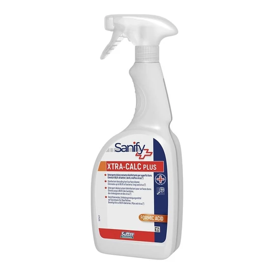 Sutter Xtra-Calc Plus fertőtlenítő vízkőoldó tisztítószer 750ml 12db/gyűjtő