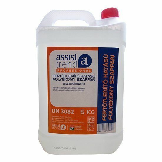 Assist-Professional Fertőtlenítő hatású folyékony szappan 5l