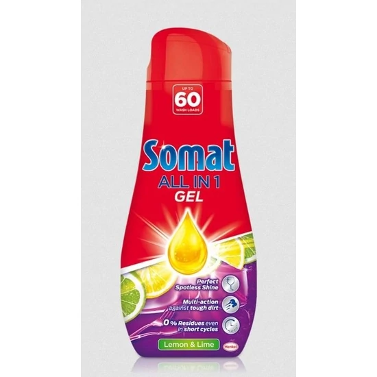 Somat All in One Duo gél lemon 720ml