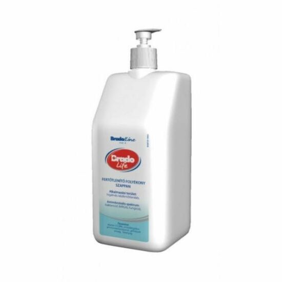 Bradolife fertőtlenítő folyékony szappan 350ml pumpás