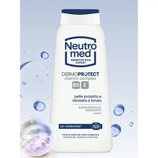 Sutter Neutromed Dermoprotect Idratante hidratáló tusfürdő 600ml 12db/gyűjtő