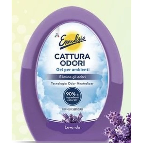 Sutter Emulsio Cattura Odori szagtalanító légfrissítő gél levendula illattal 150g 14db/gyűjtő