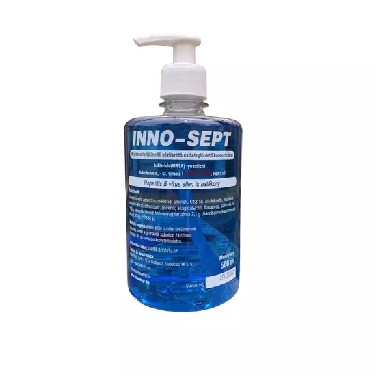INNO-SEPT kézfertőtlenítő koncentrátum pumpás 500ml