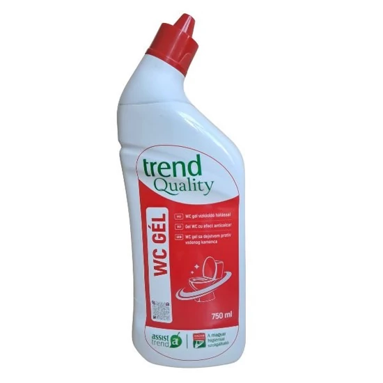 Trend Quality WC gél vízkőoldó hatással 750ml 12db/gyűjtő