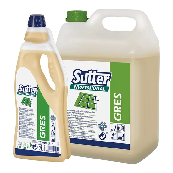 Sutter Gres mikroporózus padlótisztító 750ml 6db/gyűjtő