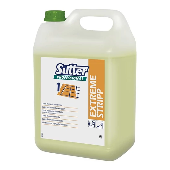 Sutter Extreme Stripp szuper konc. gyanta oldó tisztítószer (NO-LINO) 5kg 4kanna/gyűjtő