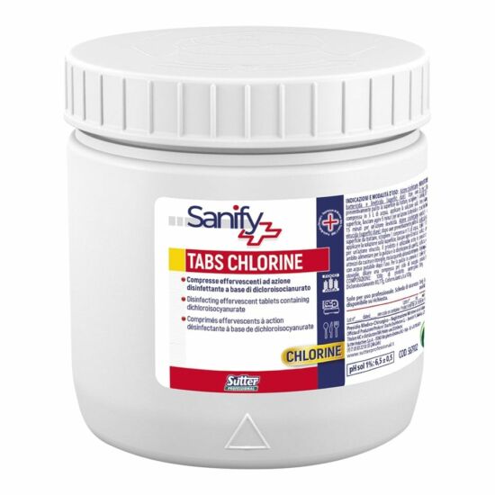 Sutter Tabs Chlorine felületfertőtlenítő 500mg 12db/gyűjtő