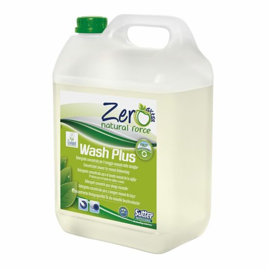 Sutter Zero Wash Plus környezetbarát kézi mosogatószer 5kg 4kanna/gyűjtő