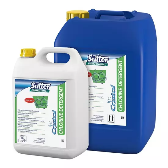 Sutter Chlorine Detergent gépi mosogatószer 5kg 4kanna/gyűjtő