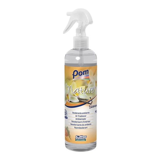 Sutter Pom Nature Summer pumpás légfrissítő vanília-mandula illatú 350ml 12db/gyűjtő