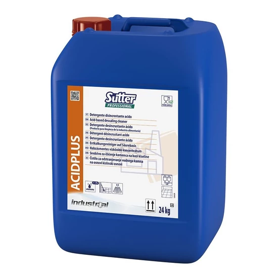 Sutter Agral Acidplus savas élelmiszeripari tisztítószer CIP 24kg