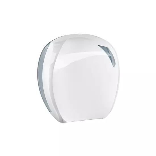 Trend mini tekercses toalettpapír adagoló 24 cm ABS fehér/átlátszó