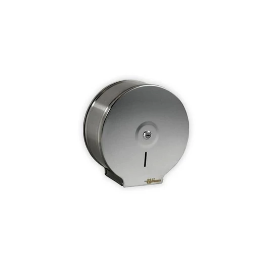 Bisk Jumbo tekercses toalettpapír adagoló inox szatén (zárható)