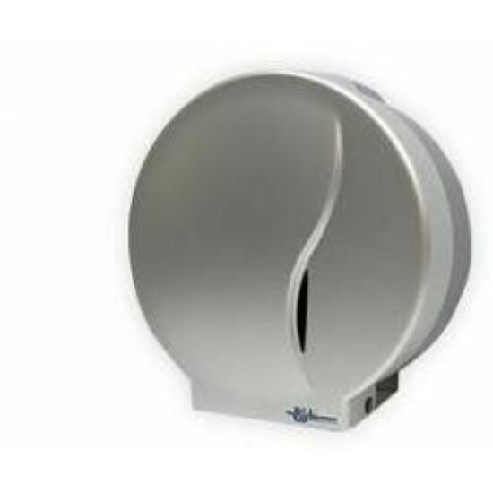 Bisk Jumbo tekercses toalettpapír adagoló inox szatén jumbo (zárható)