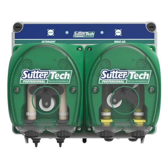 Sutter adagolórendszer önkiszolgáló és/vagy háztartási mosógépekhez, 5 programmal, 3 termékre