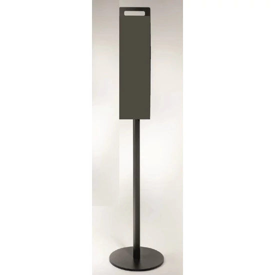 AT PLAZA állvány hátlappal szenzoros szappanadagolóhoz fém szürke