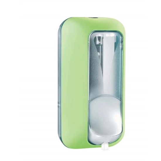 Trend habszappan adagoló, patronos, ABS soft touch zöld 500ml