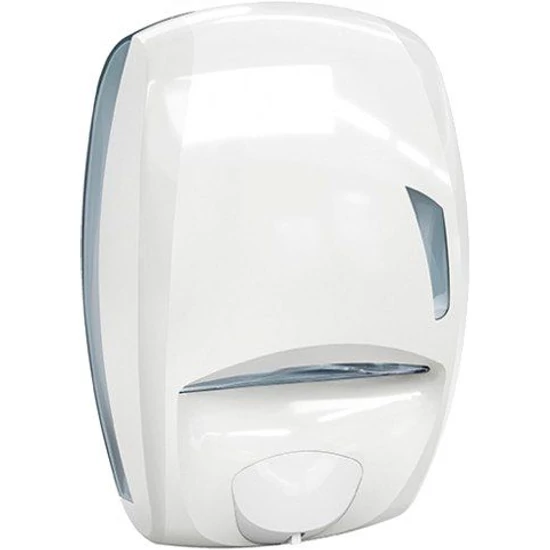 Trend Duo habszappan adagoló utántölthető 550ml és hajtogatott kéztörlő adagoló fehér/átlátszó