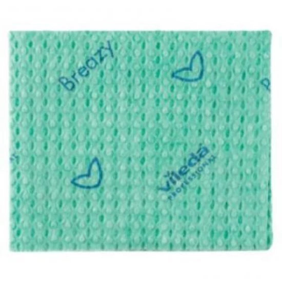 Vileda New Breazy antibakteriális törlőkendő kék 35x35cm 25db/csomag