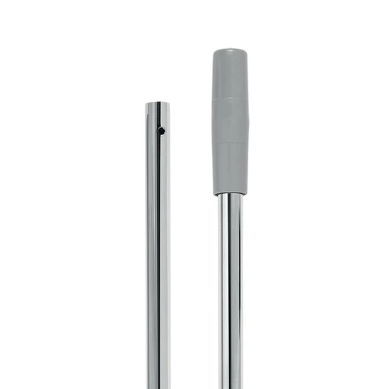 VDM krómozott fém nyél gyűrűs véggel 145 cm két részes