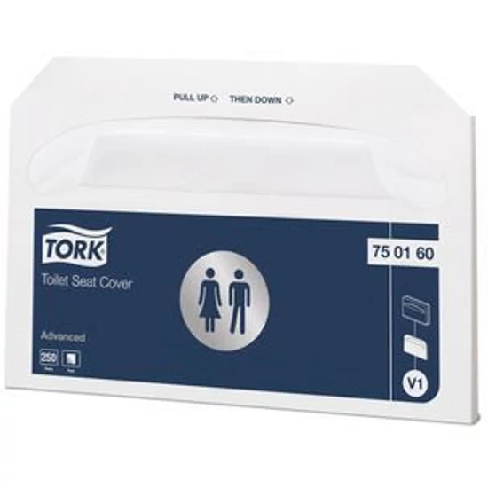 Tork WC ülőke takaró 36x23cm fehér 20cs/gyűjtő