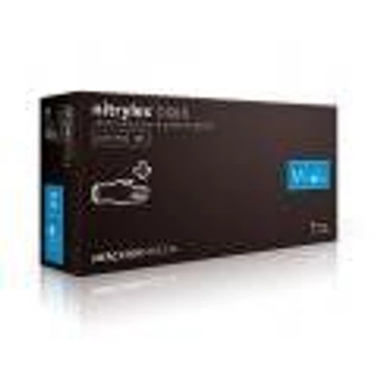 Nitrylex Black púdermentes nitril vizsgálókesztyű fekete XL-es 10x100db/gyűjtő
