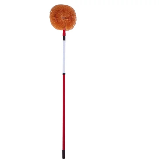 Portalanító kefe, 150 cm-es teleszkópos nyéllel