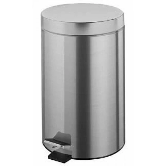 Bisk Masterline pedálos kuka inox szálcsiszolt 20L